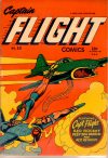 Cover For Captain Flight Comics 10