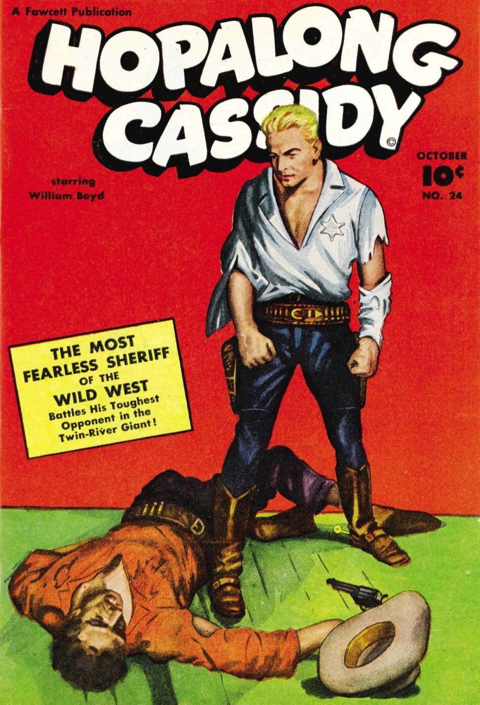 Book Cover For Hopalong Cassidy 24