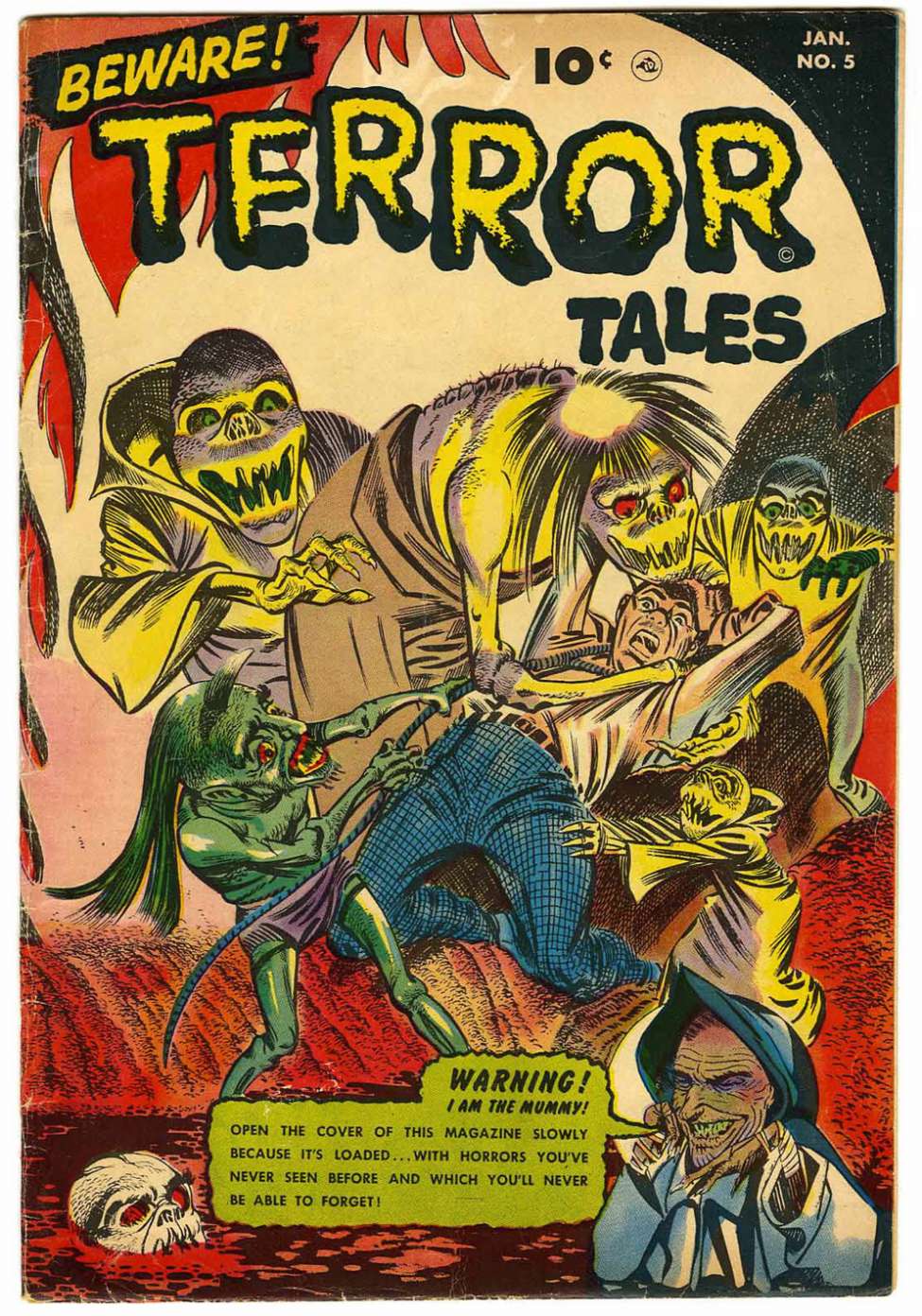 Book Cover For Beware! Terror Tales 5