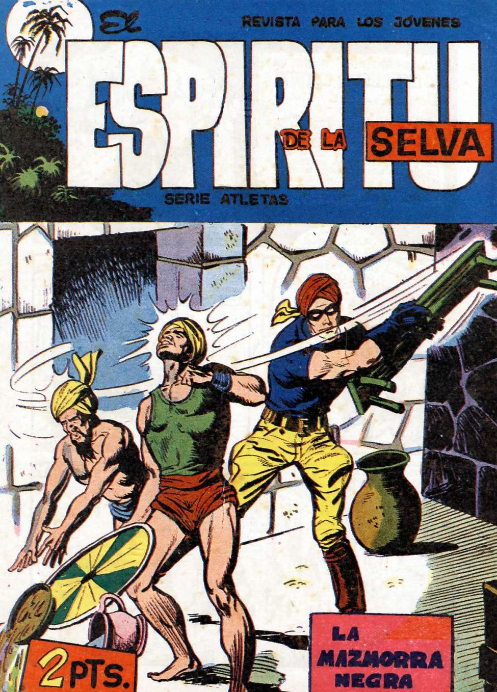 Comic Book Cover For El Espiritu De La Selva 26 - La Mazmorra Negra