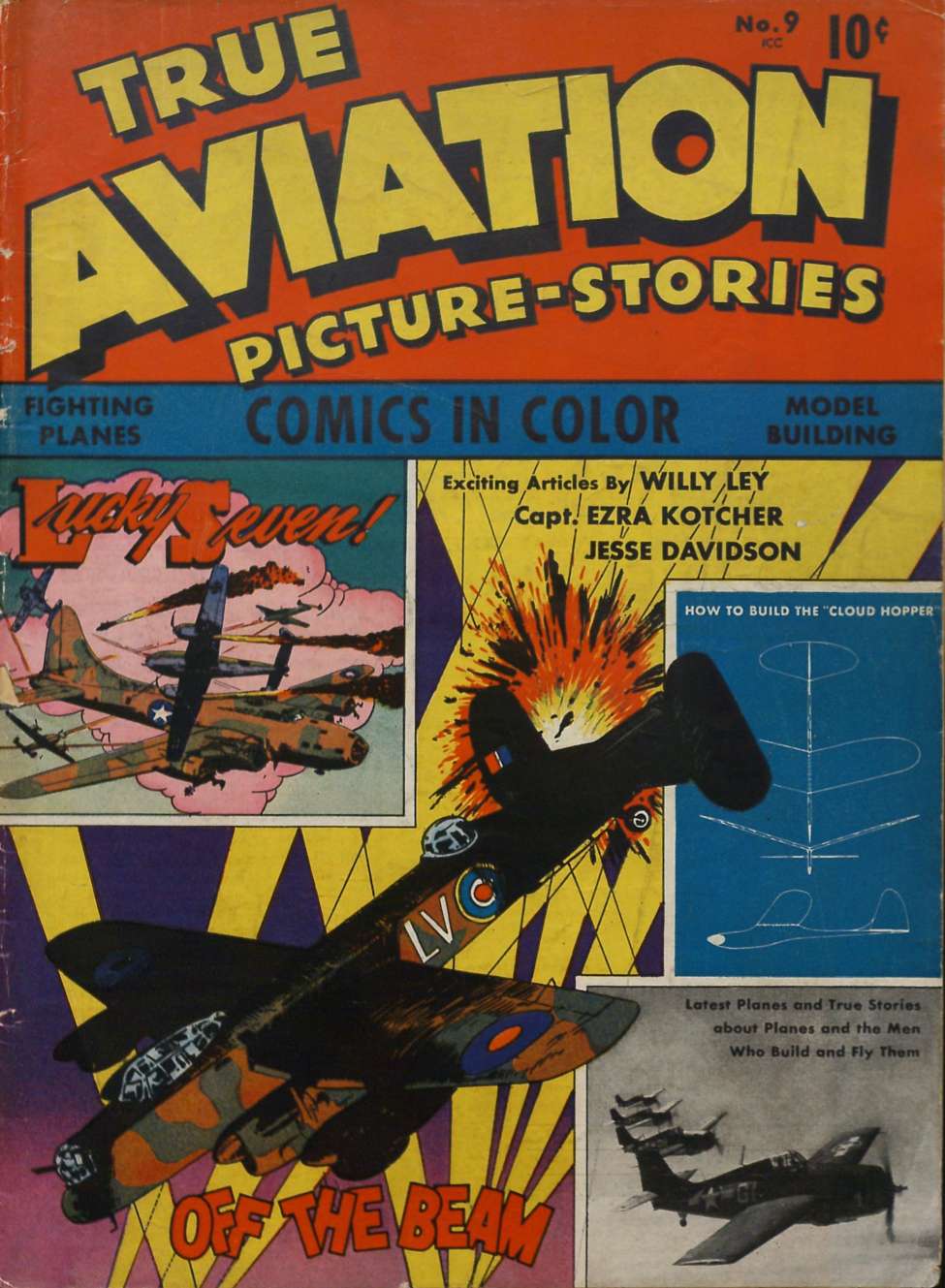 Book Cover For True Aviation Picture Stories 9