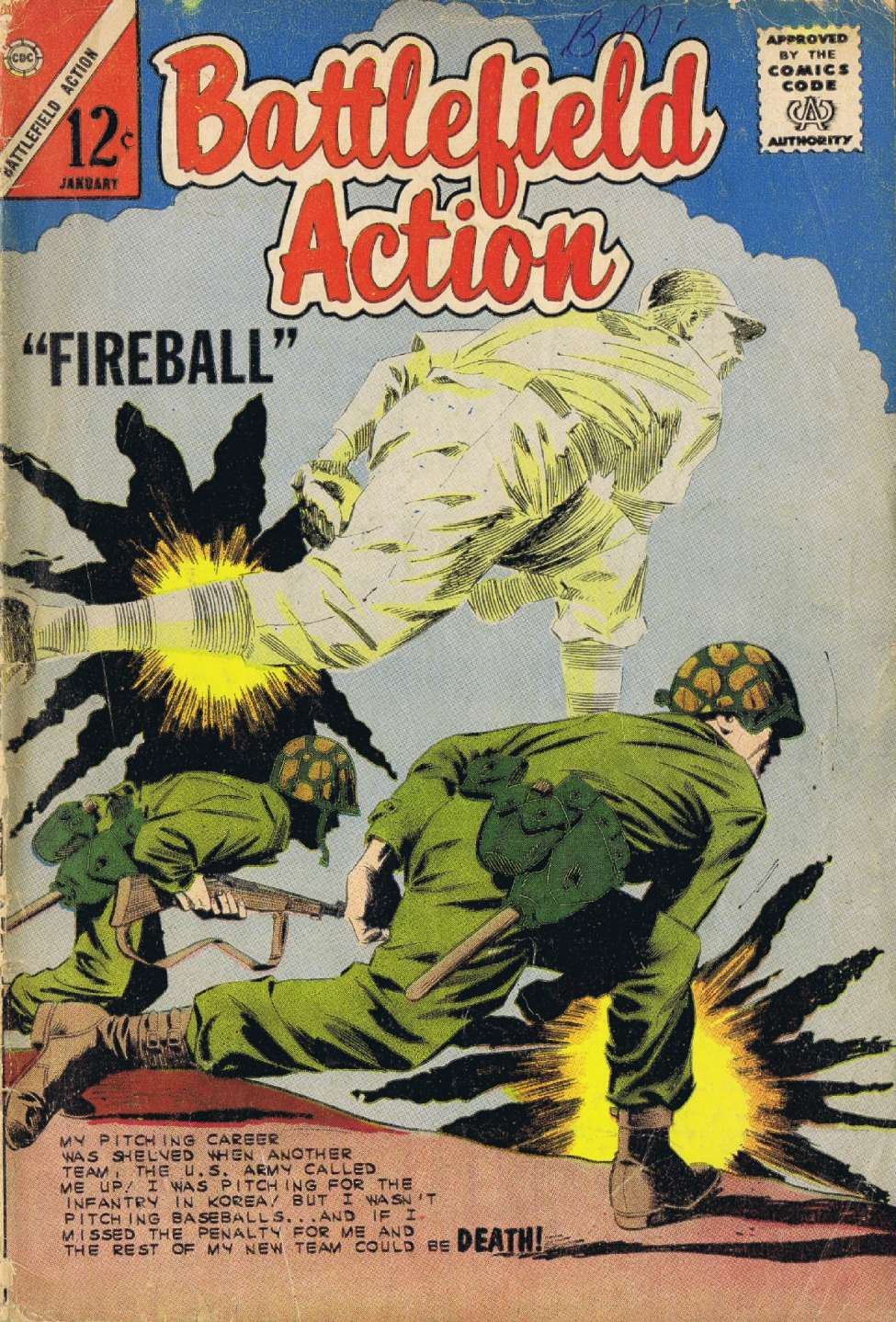 Comic Book Cover For Battlefield Action 51