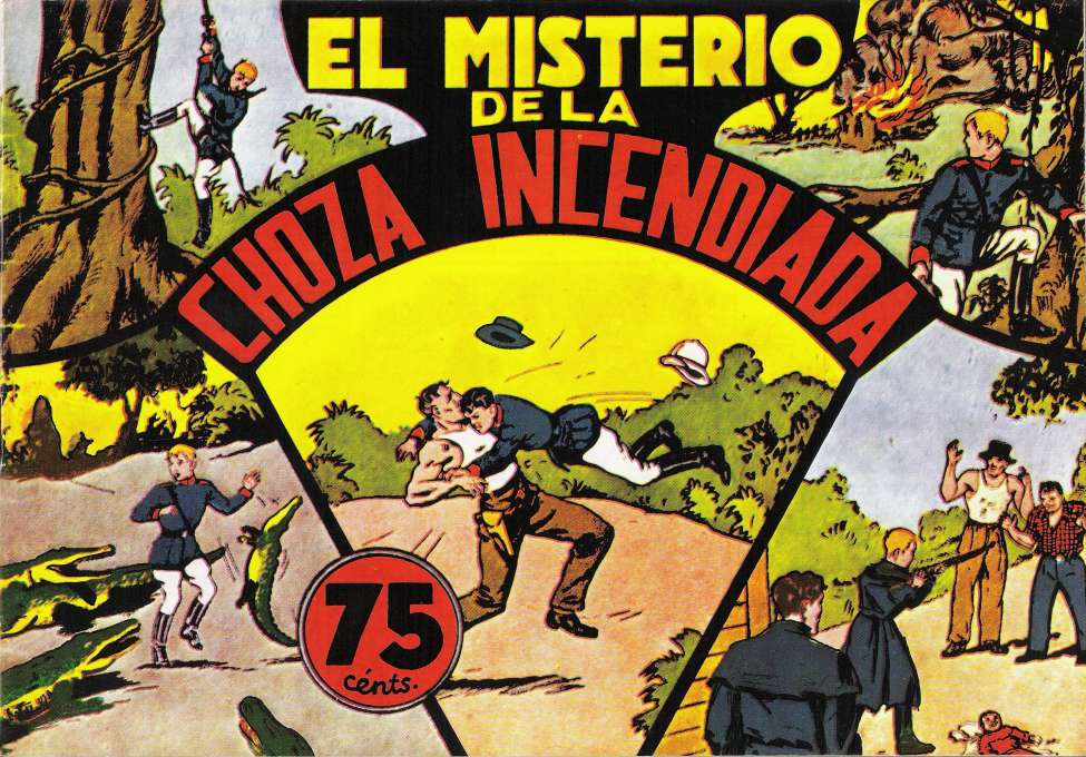 Comic Book Cover For Jorge y Fernando 22 - El misterio de la choza incendiada