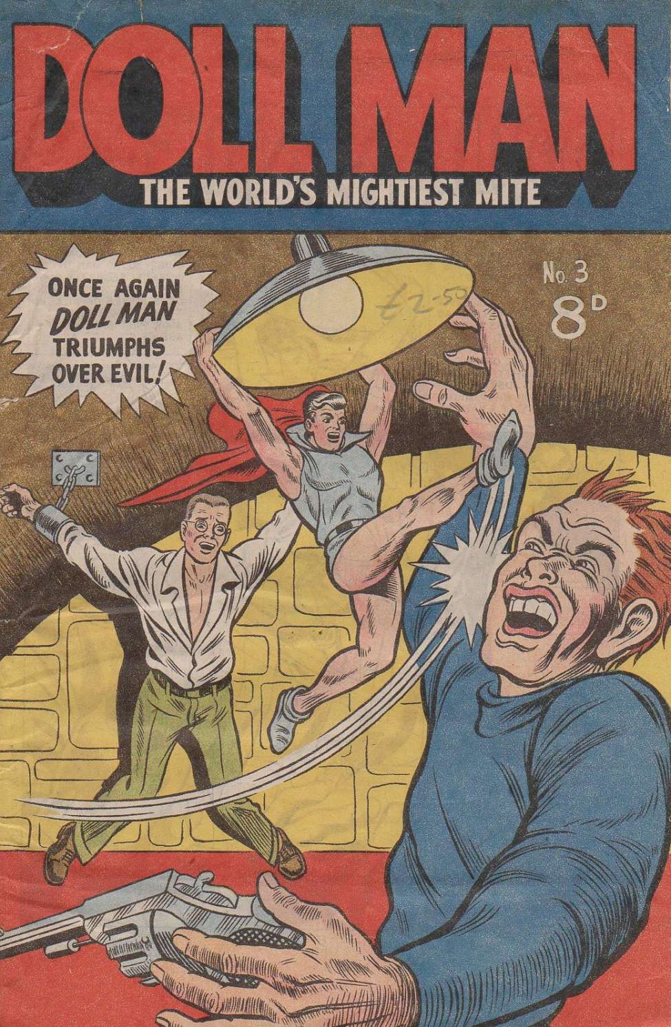 Comic Book Cover For Doll Man 3