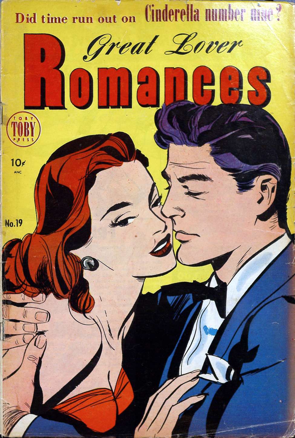 Comic Book Cover For Great Lover Romances 19