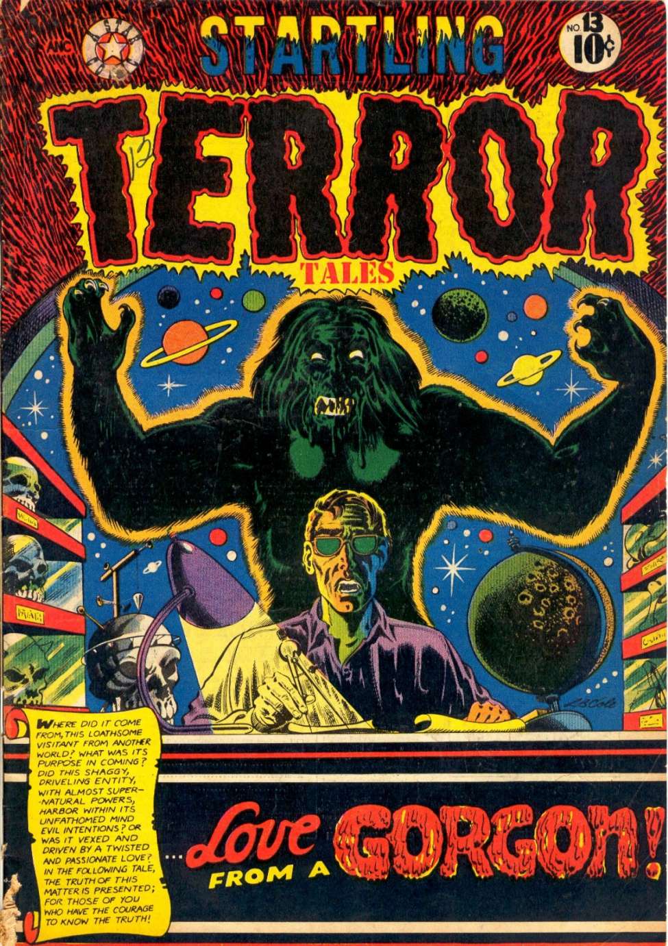 Comic Book Cover For Startling Terror Tales v1 13