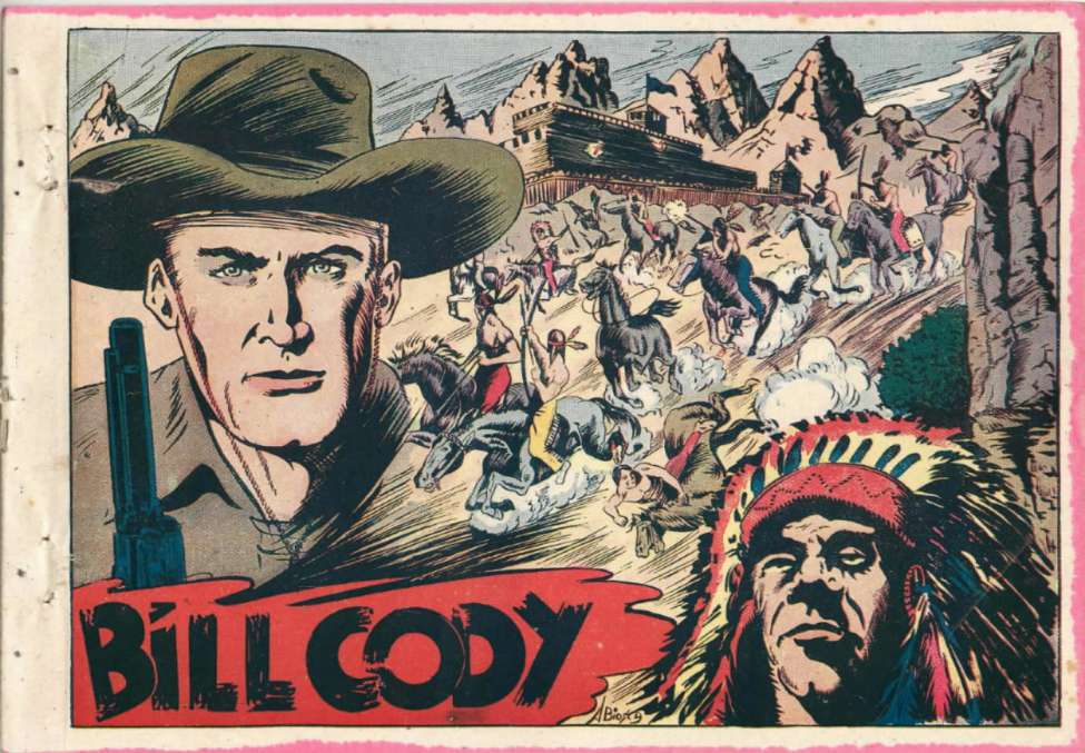Comic Book Cover For Bill Cody 1 - Bill Cody