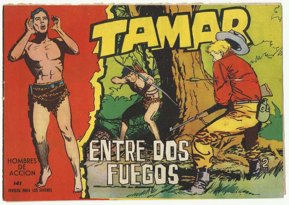Comic Book Cover For Tamar 141 Entre dos fuegos