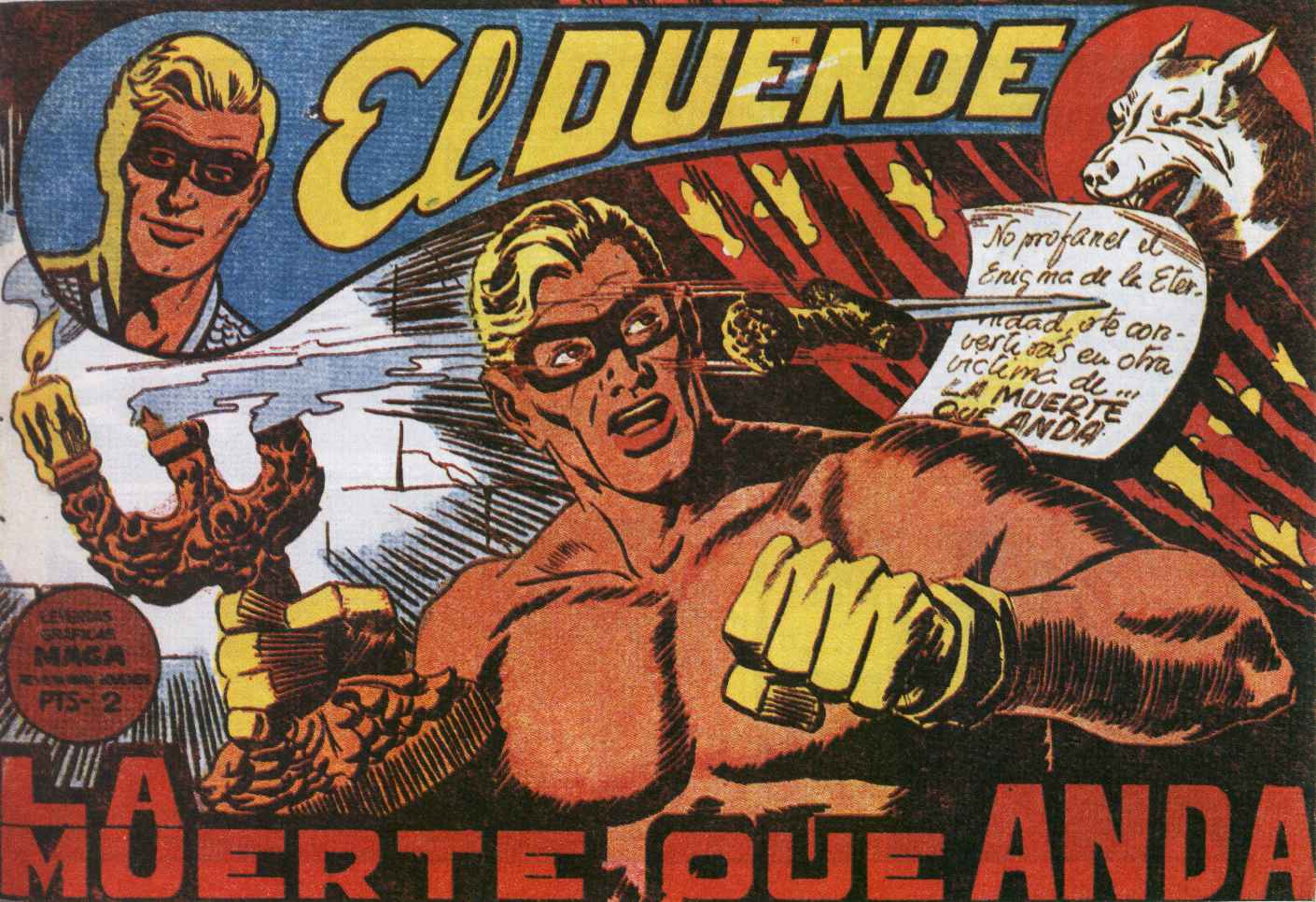 Comic Book Cover For El Duende 33 - La muerte que anda