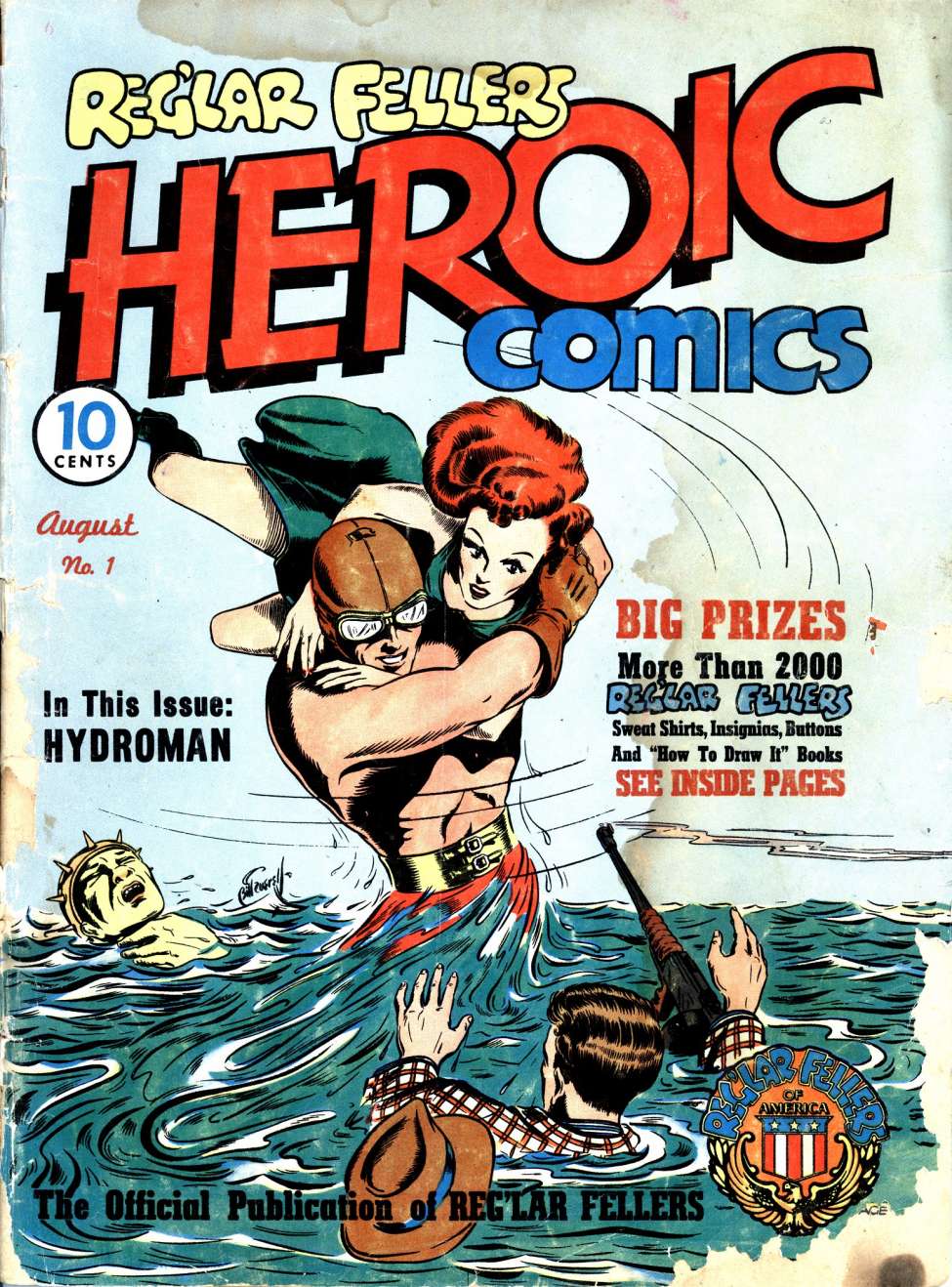 Book Cover For Reg'lar Fellers Heroic Comics 1