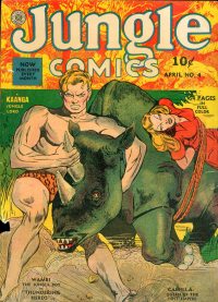 Large Thumbnail For Jungle Comics 4 - Version 1