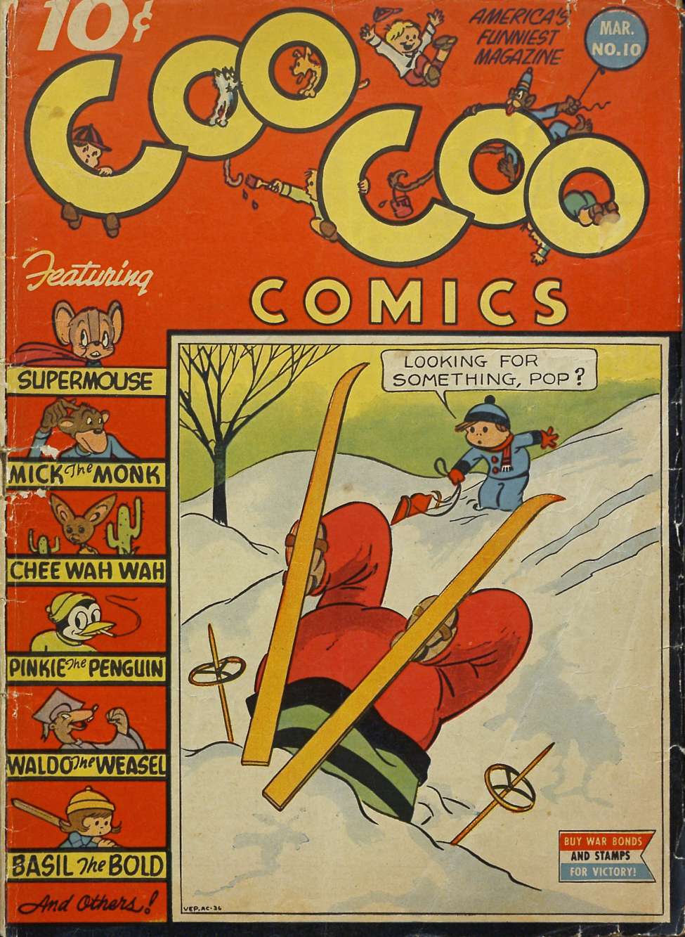 Comic Book Cover For Coo Coo Comics 10