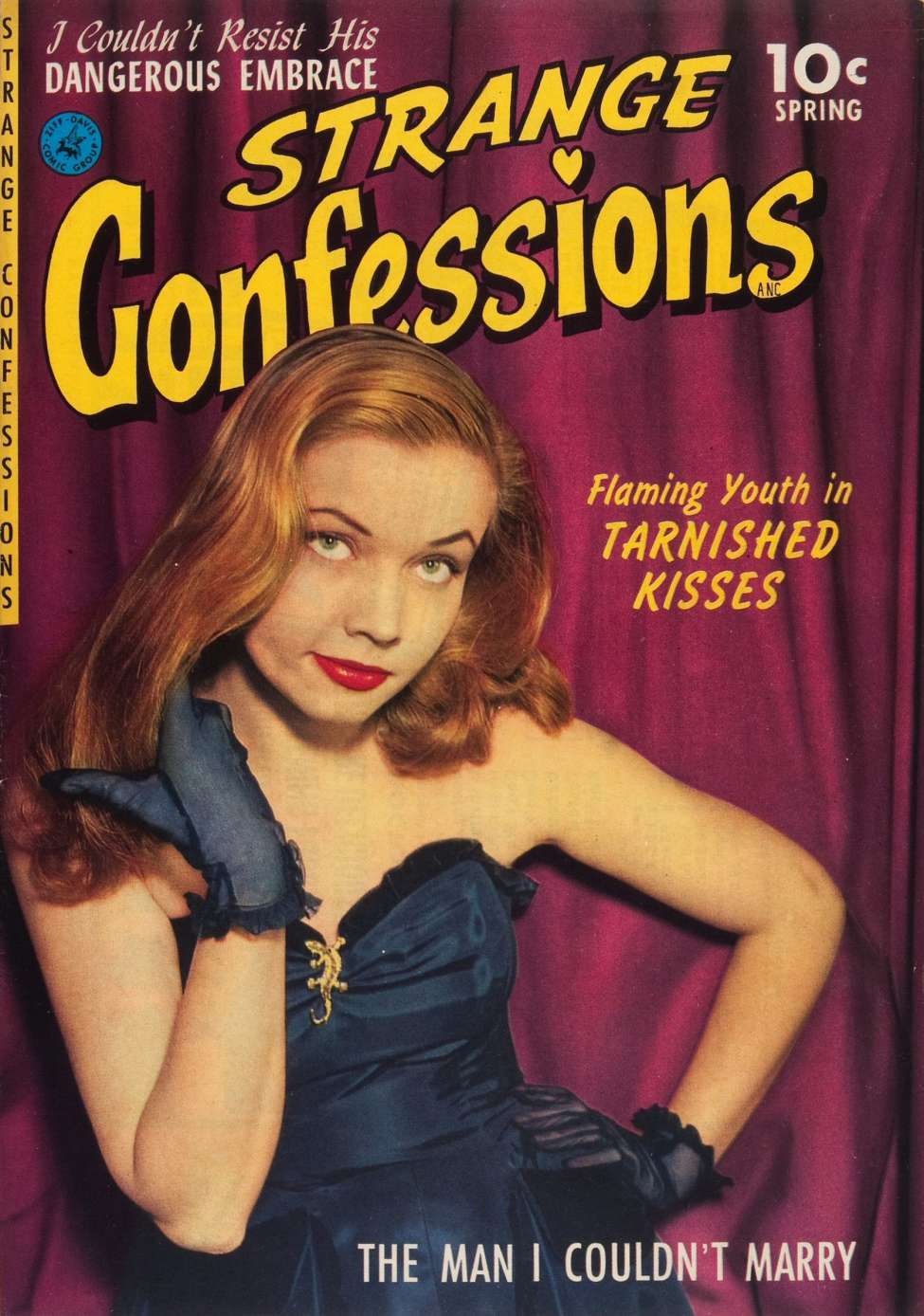 Book Cover For Strange Confessions 1