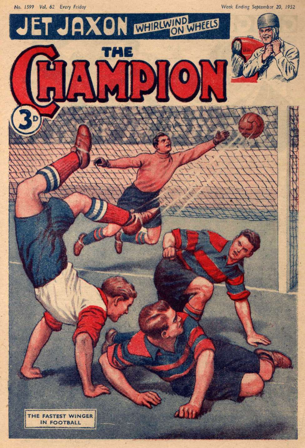 Comic Book Cover For The Champion 1599
