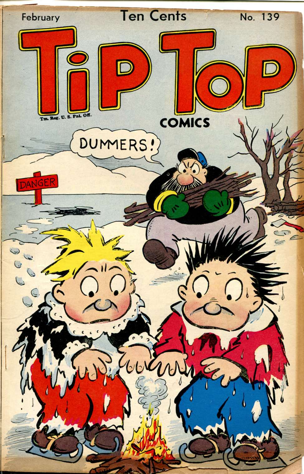 Comic Book Cover For Tip Top Comics 139