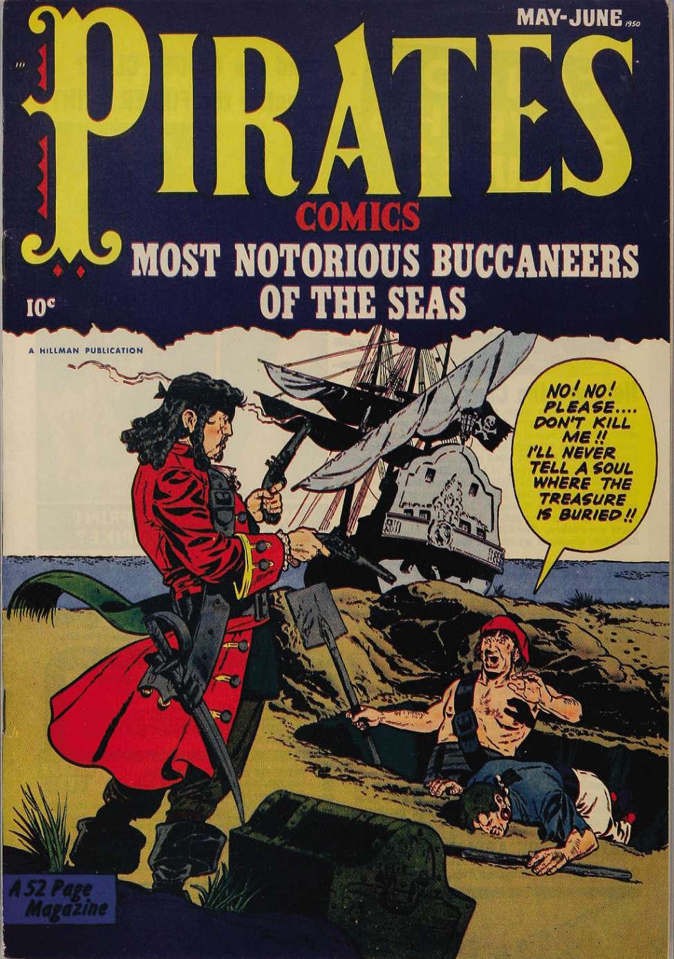 Book Cover For Pirates Comics 2