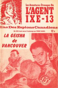Large Thumbnail For L'Agent IXE-13 v2 590 - La geisha de Vancouver