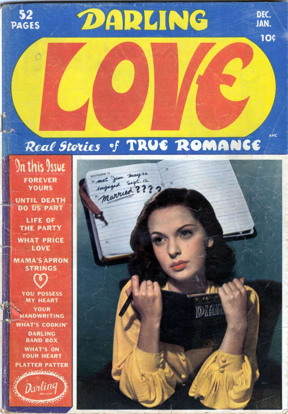 Comic Book Cover For Darling Love 2 - Version 1
