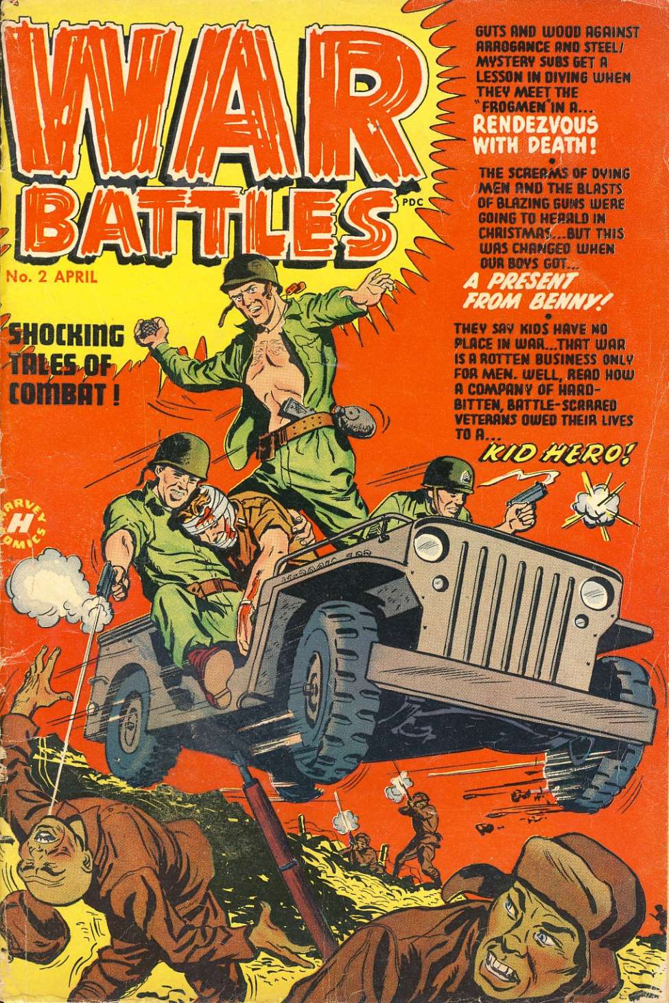 Comic Book Cover For War Battles 2
