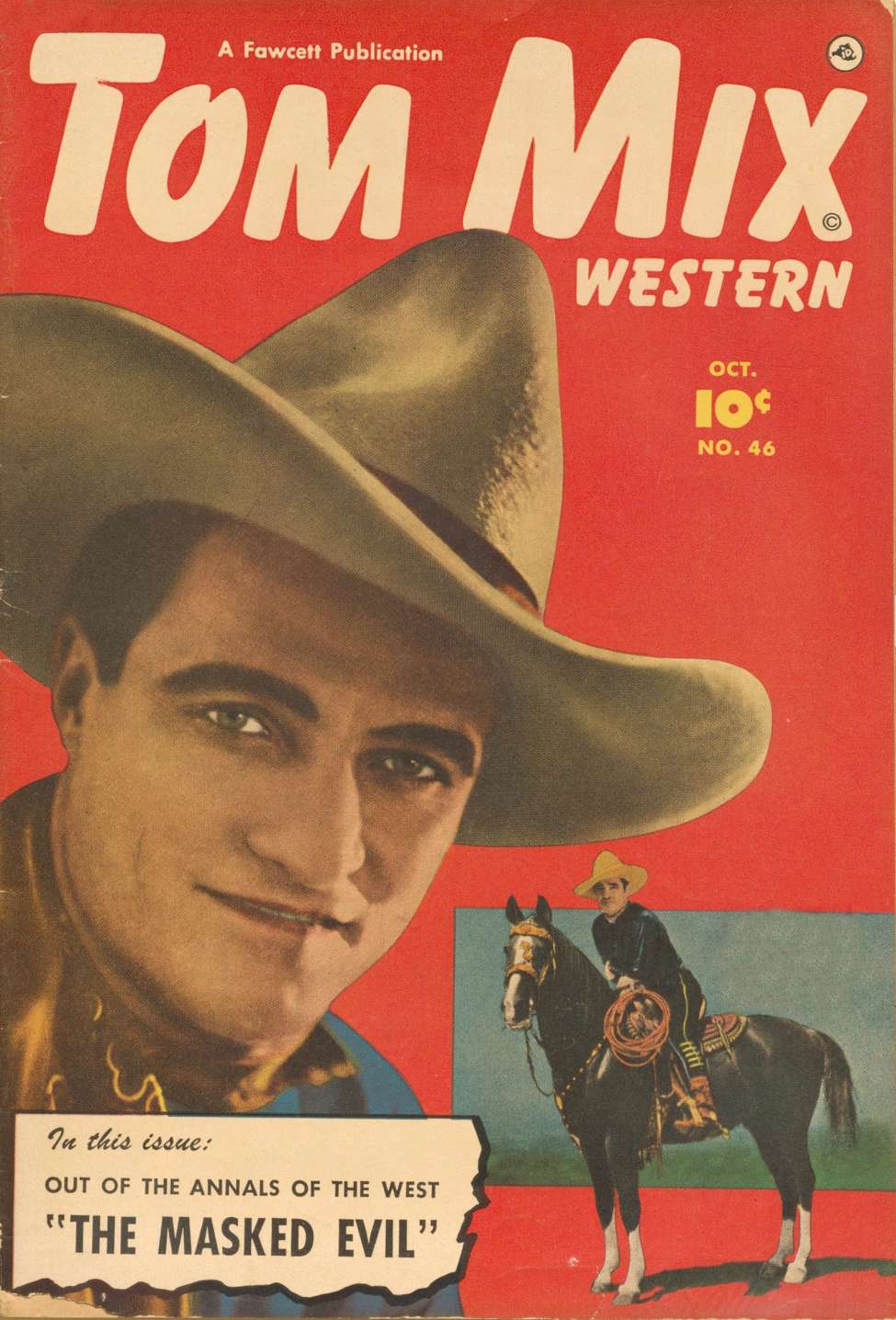 Comic Book Cover For Tom Mix Western 46
