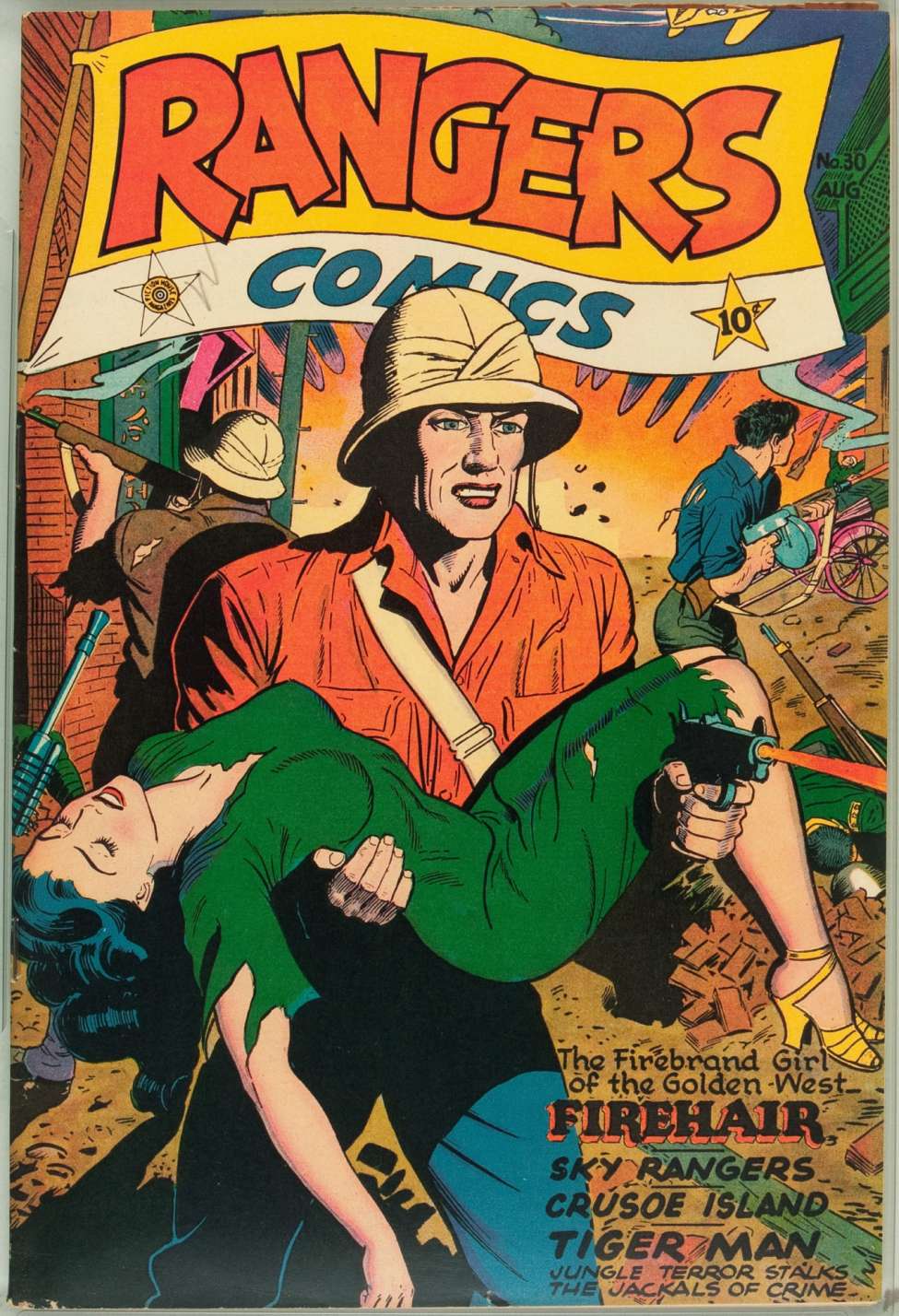 Book Cover For Rangers Comics 30 - Version 1