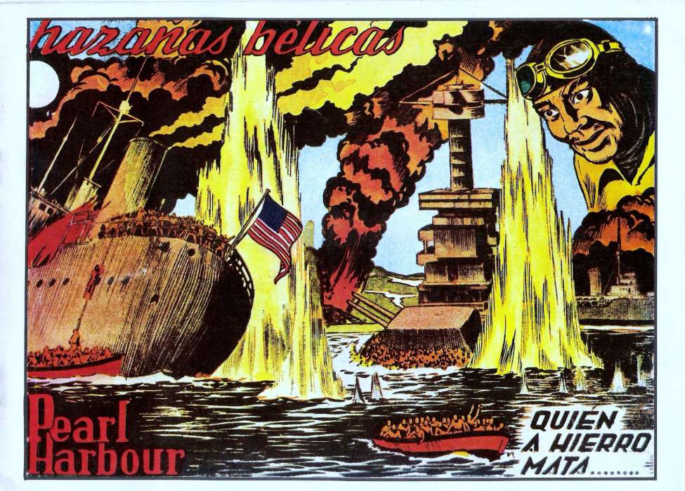 Comic Book Cover For Hazañas Belicas 1 - Pearl Harbour - Quien a Hierro Mata