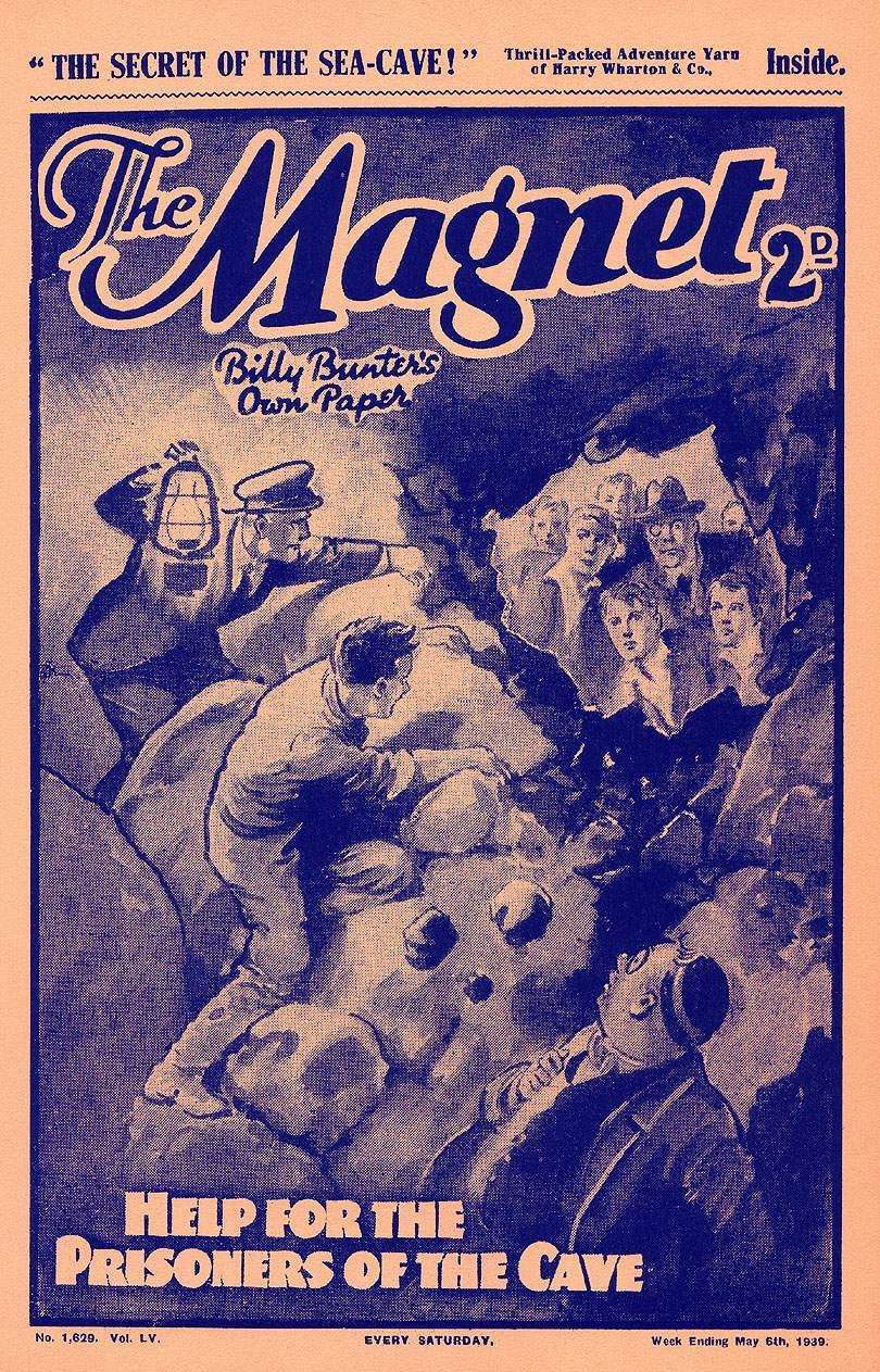 Comic Book Cover For The Magnet 1629 - The Secret of the Sea Cave!