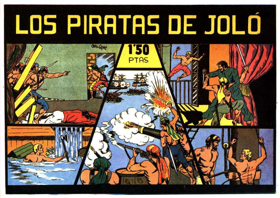 Book Cover For Grandes Aventuras 3 - Los Piratas de Jolo