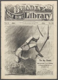 Large Thumbnail For Beadle's Half Dime Library 36 - The Boy Clown