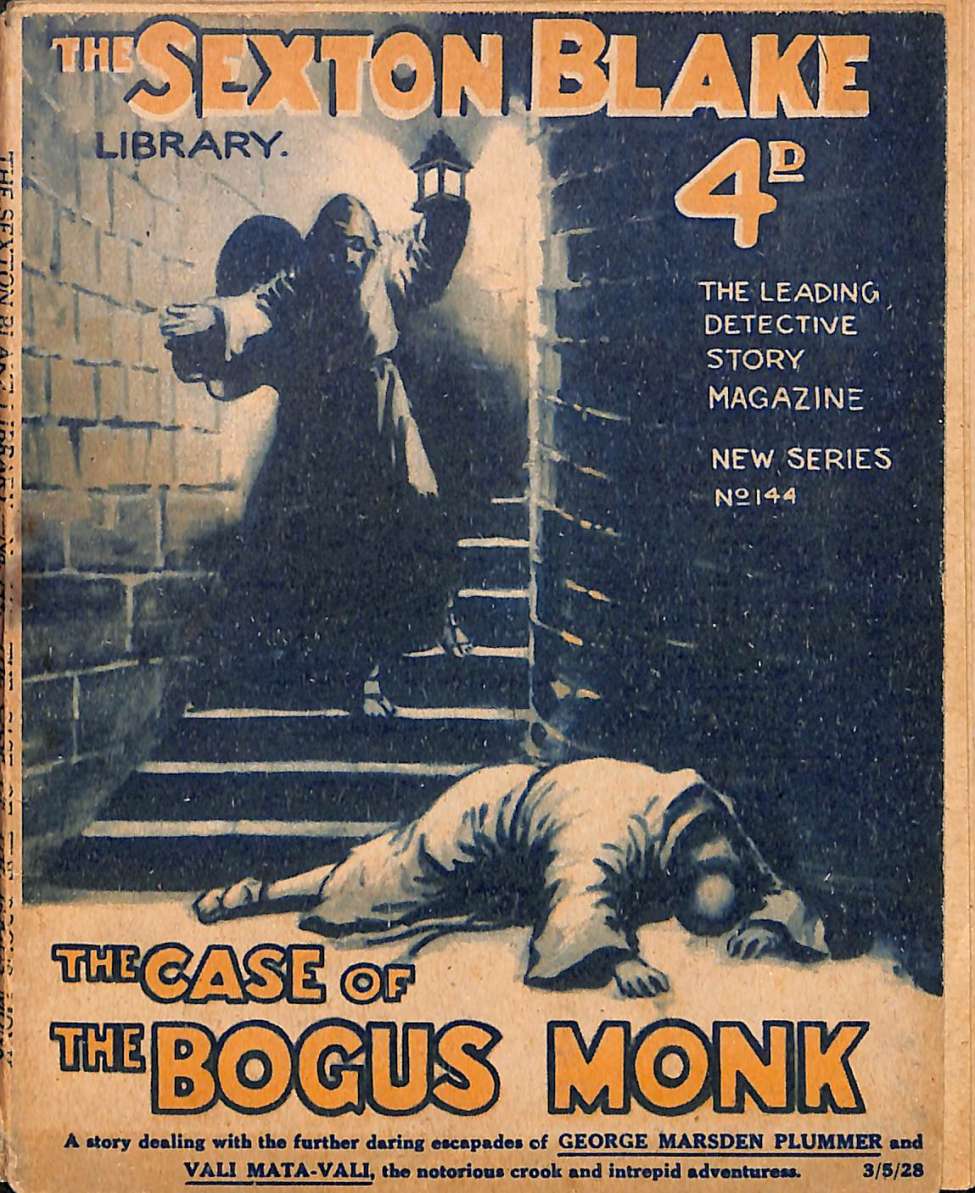Book Cover For Sexton Blake Library S2 144 - The Case of the Bogus Monk
