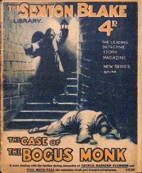 Large Thumbnail For Sexton Blake Library S2 144 - The Case of the Bogus Monk