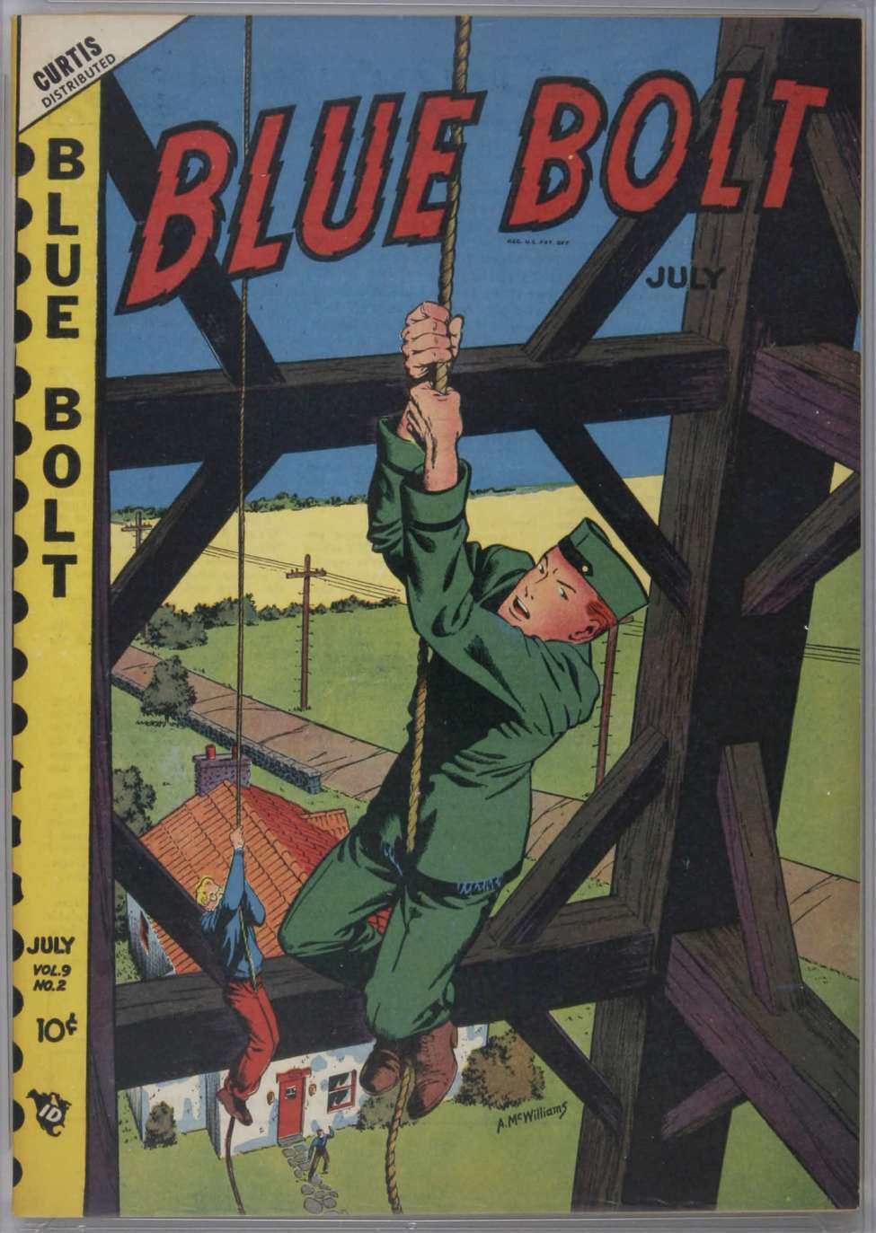 Book Cover For Blue Bolt v9 2
