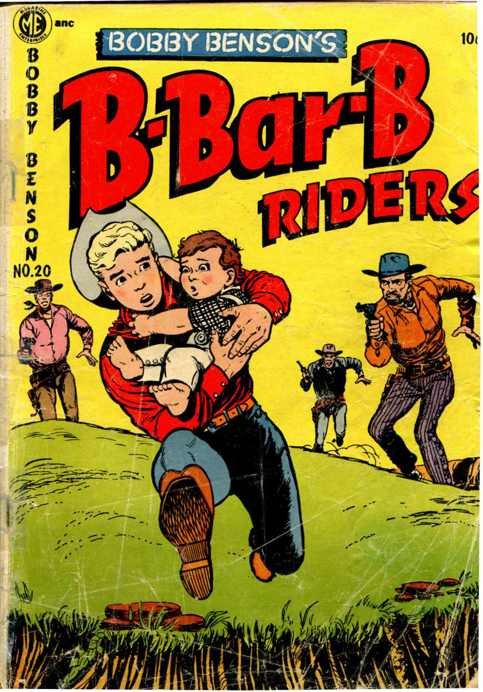 Comic Book Cover For Bobby Benson's B-Bar-B Riders 20