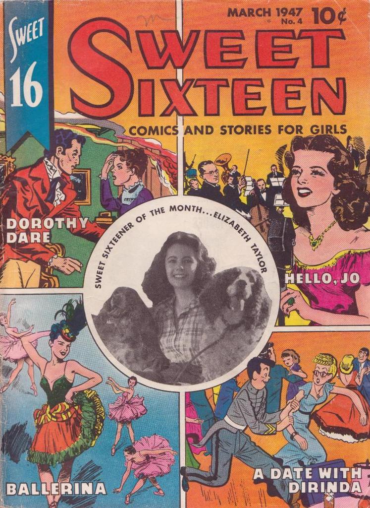 Book Cover For Sweet Sixteen 4