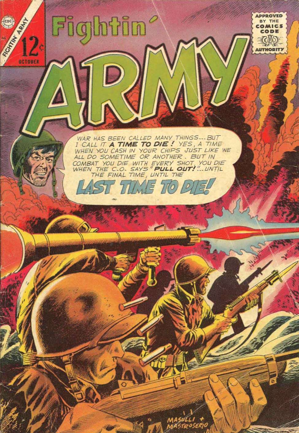 Comic Book Cover For Fightin' Army 65