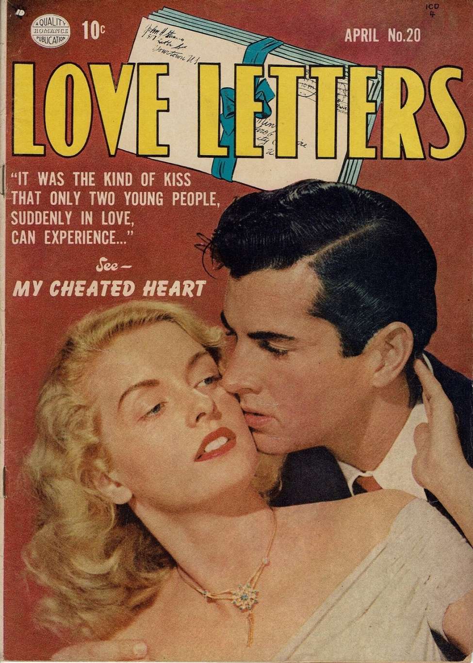 Comic Book Cover For Love Letters 20