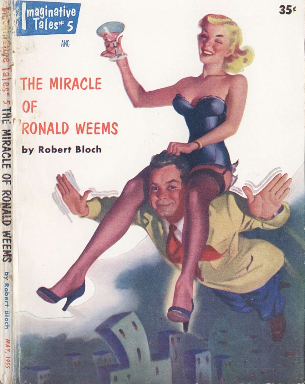 Comic Book Cover For Imaginative Tales v1 5 - The Miracle of Ronald Weems - Robert Bloch