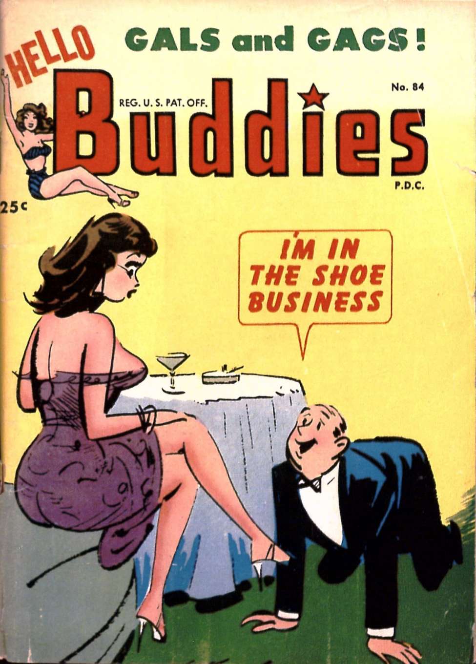 Comic Book Cover For Hello Buddies 84