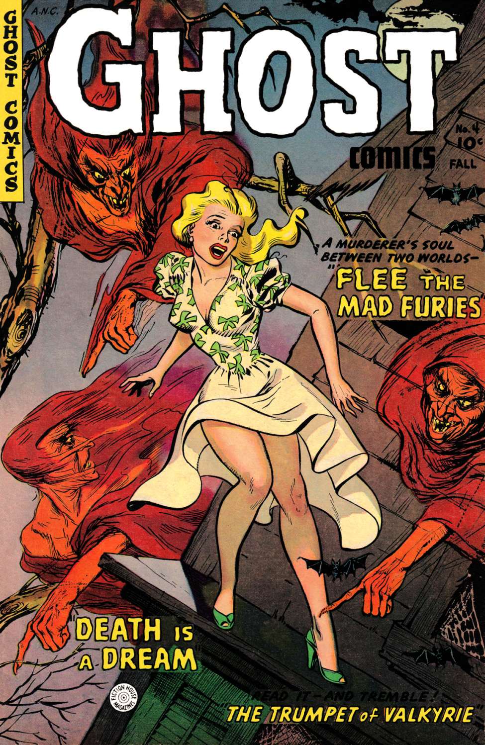 Comic Book Cover For Ghost Comics 4