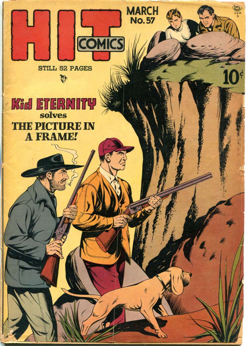 Comic Book Cover For Hit Comics 57