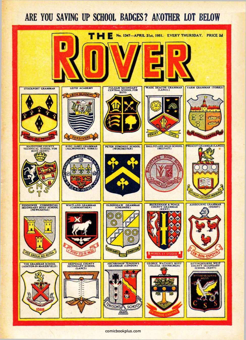 Book Cover For The Rover 1347