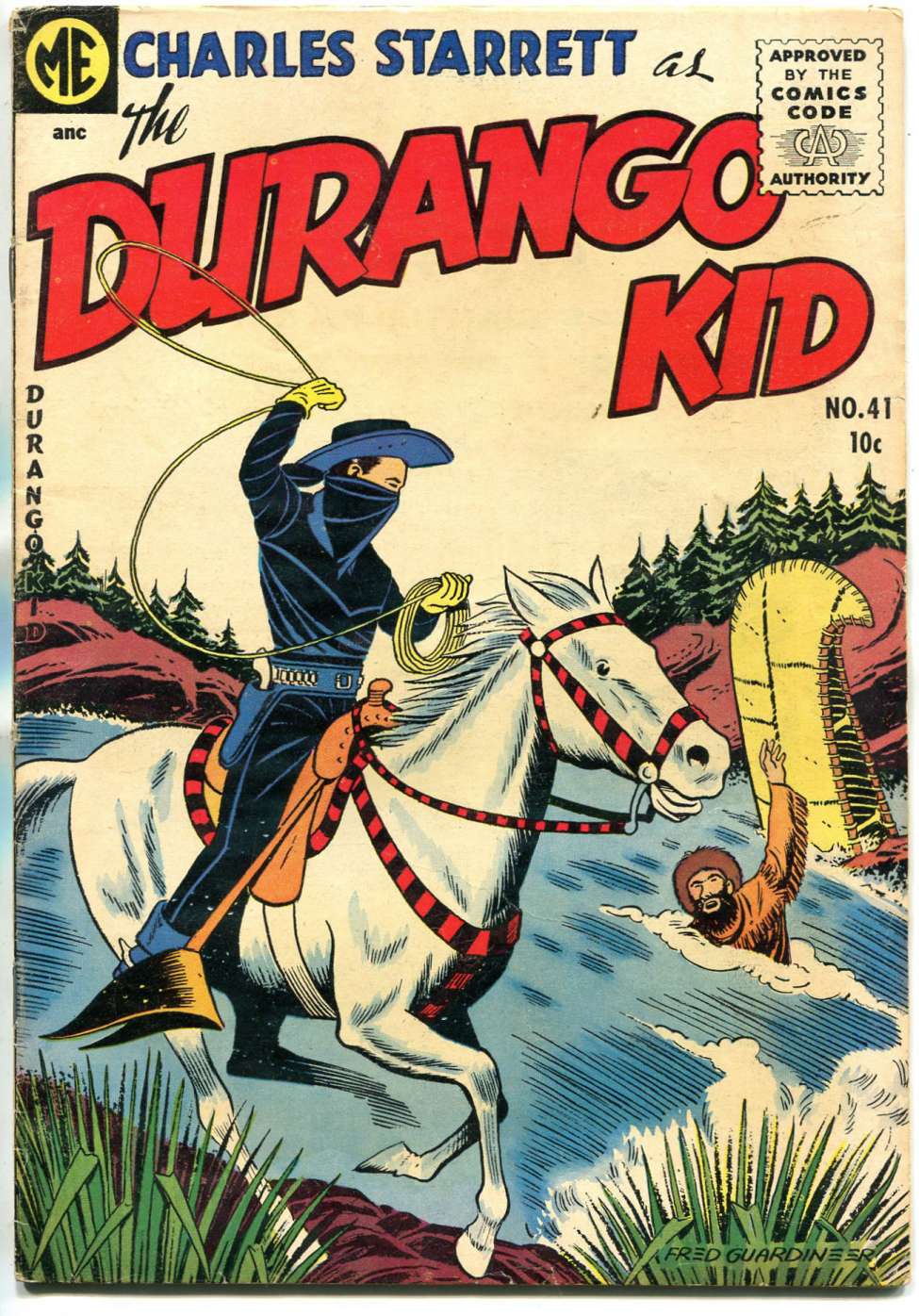 Comic Book Cover For Durango Kid 41