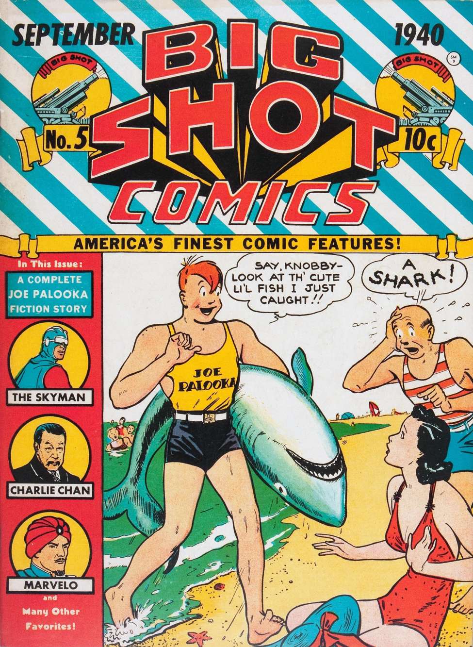 Comic Book Cover For Big Shot 5 - Version 2