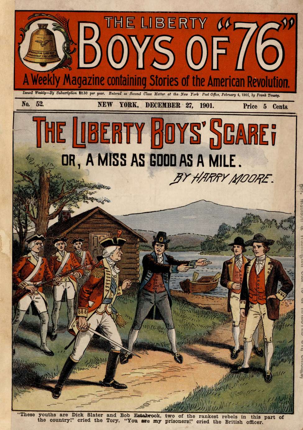 Book Cover For The Liberty Boys of 76 52 - The Liberty Boys' Scare