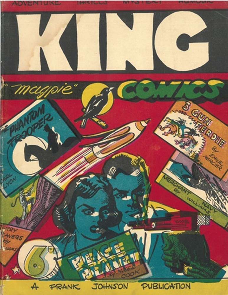Book Cover For King 'magpie' Comics