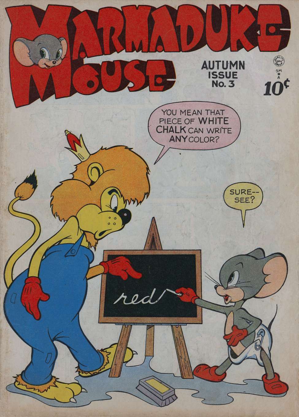 Book Cover For Marmaduke Mouse 3