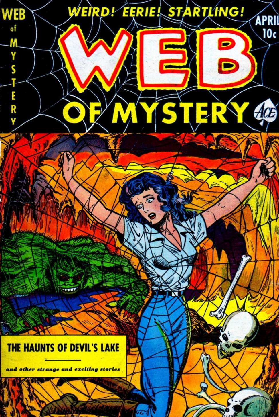 Book Cover For Web of Mystery 8