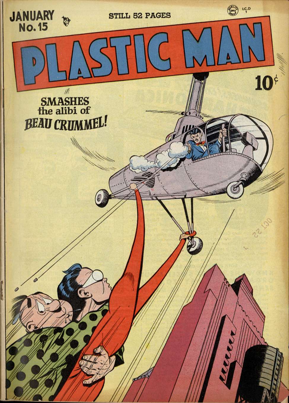 Book Cover For Plastic Man 15