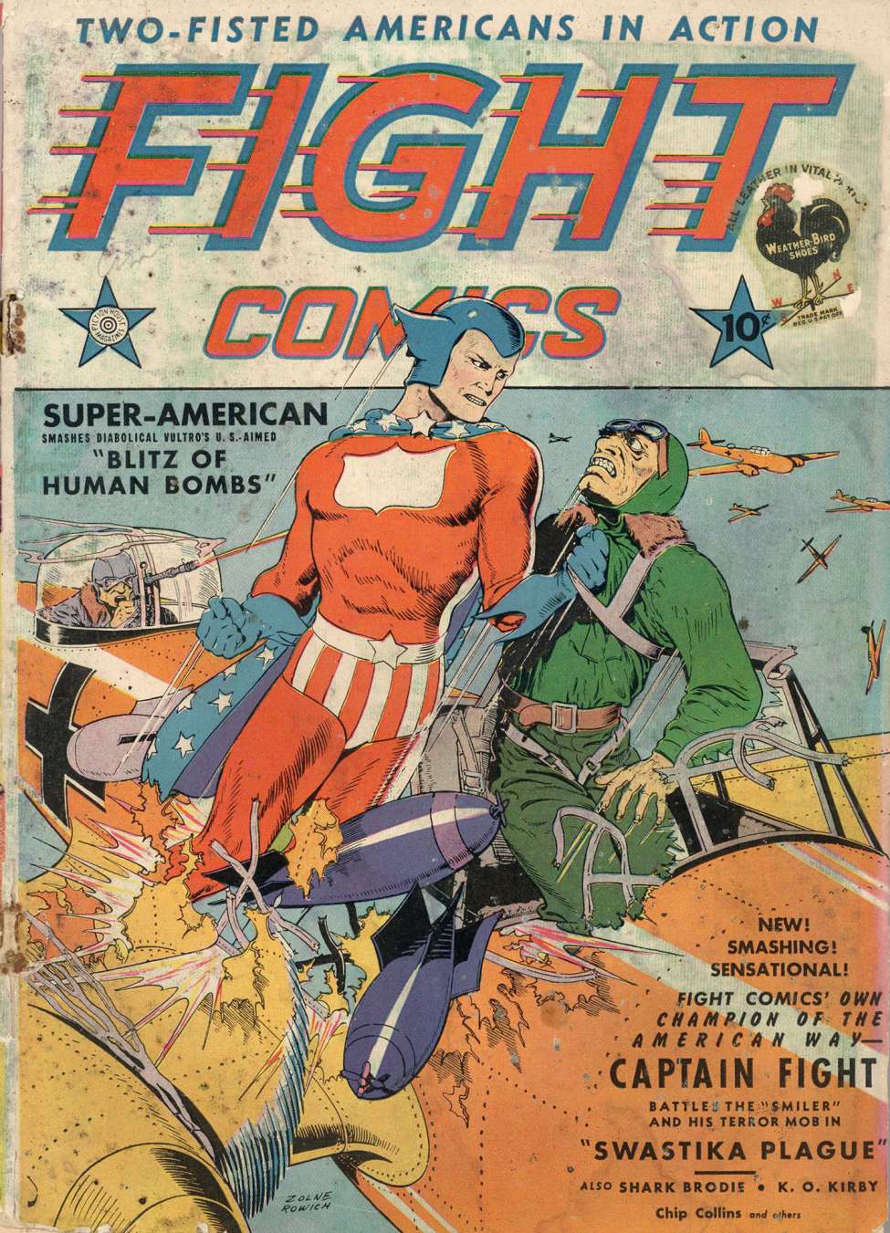 Comic Book Cover For Fight Comics 16