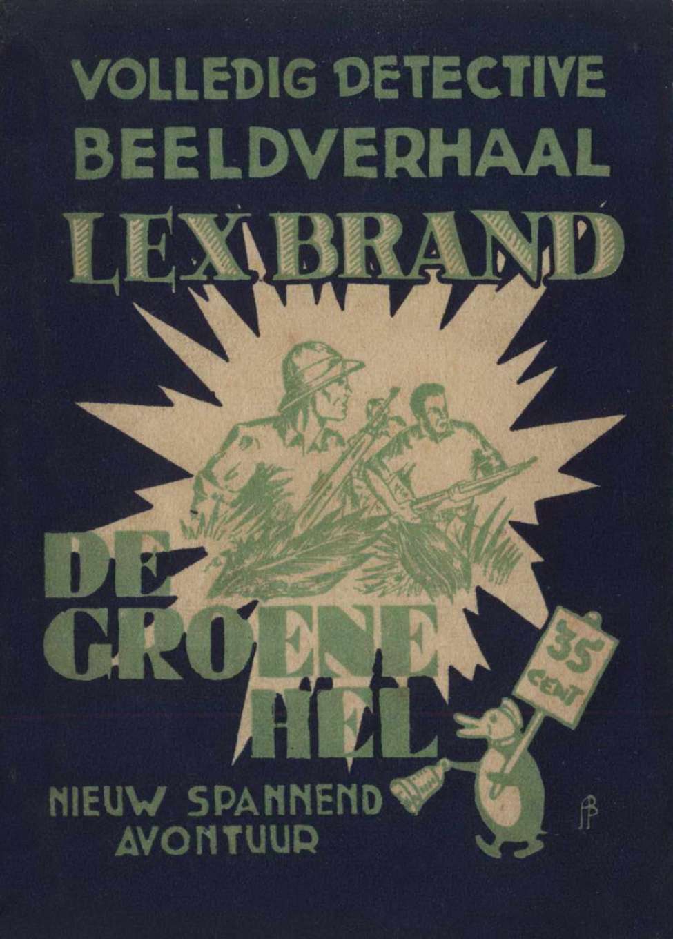 Book Cover For Lex Brand 19 - De Groene Hel